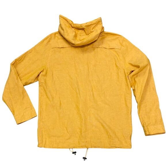 EZEKIEL Women's Mustard Yellow / Gold Hooded 100% Cotton Jacket Sz XL - Picture 4 of 6